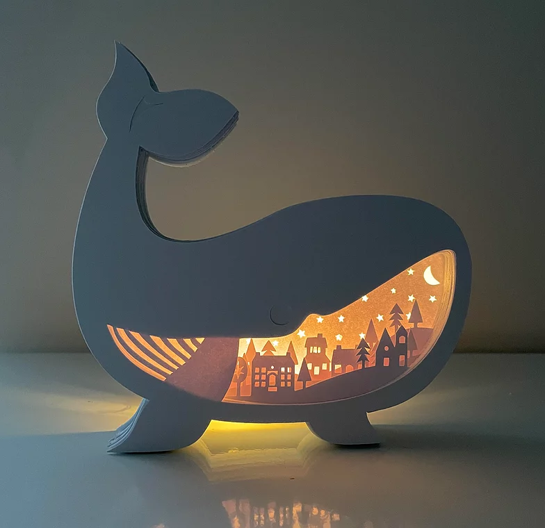 Whale Night Light